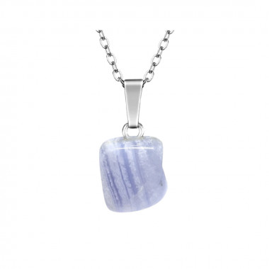 Véritable turquoise "africaine" montée en pendentif