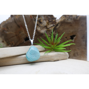 copy of Pendentif sodalite sur chaîne argent