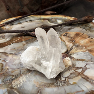 Cristal de roche, Pointe naturelle mini