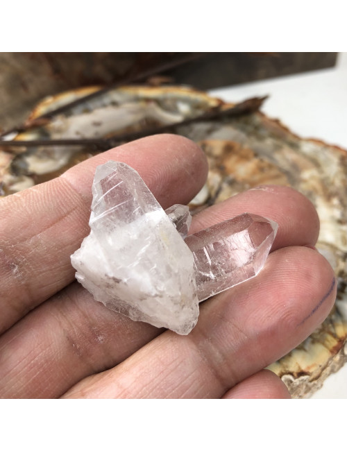 Cristal de roche, Pointe naturelle mini