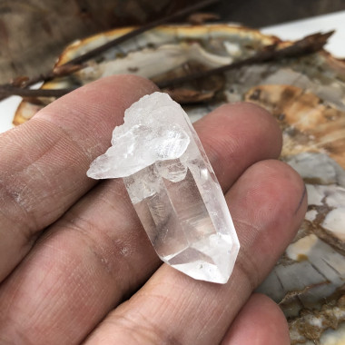 Cristal de roche, Pointe naturelle mini
