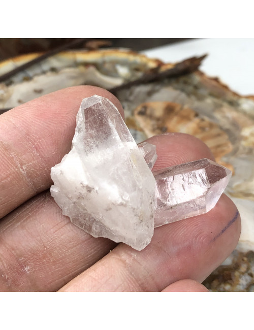 Cristal de roche, Pointe naturelle mini