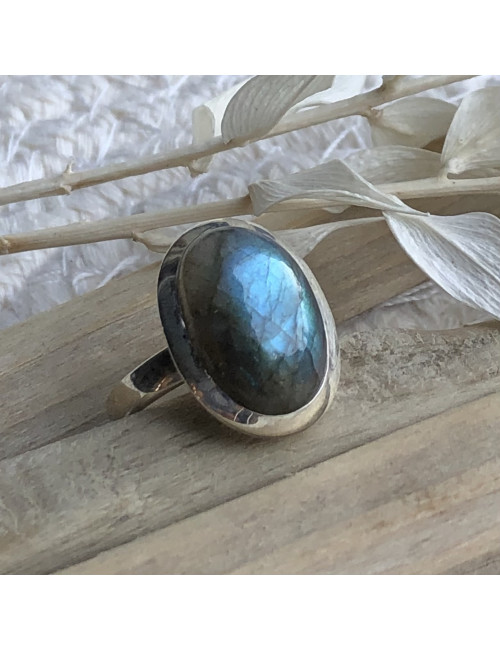 bague en labradorite