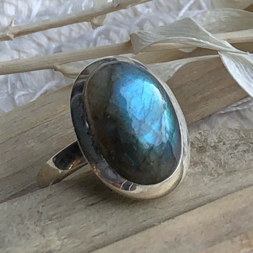 bague en labradorite