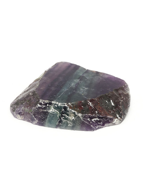 Plaque polie de fluorite