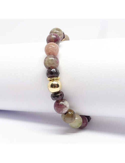 La tourmaline melon d'eau possède les deux couleurs principales du chakra du cœur. Le vert et le rose.