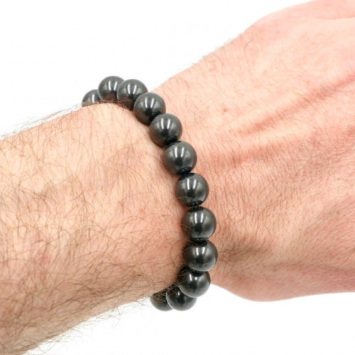 Chakra 3 - Bracelet extensible en calcite jaune et citrine Chakra 3 - Bracelet extensible en calcite jaune et citrine