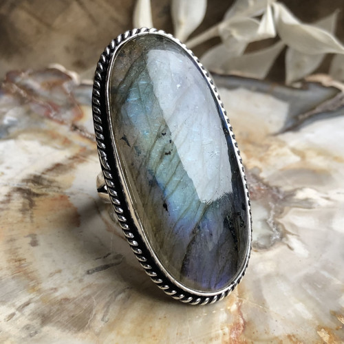 Labradorite, Bague taille...