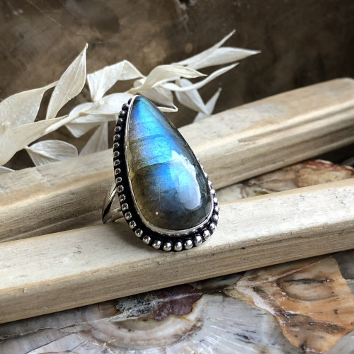 Labradorite, Bague taille...