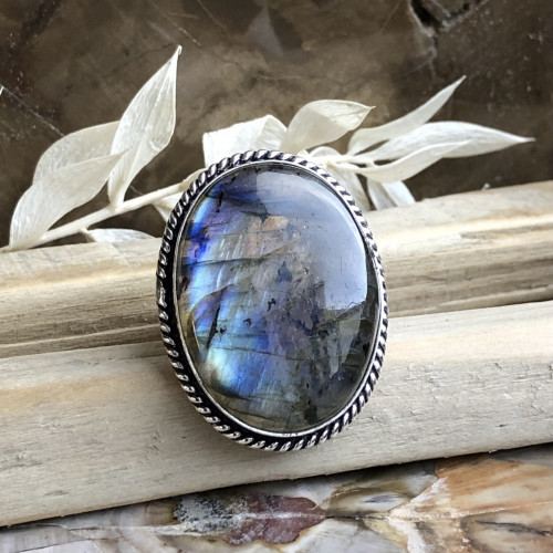 Labradorite, Bague taille...