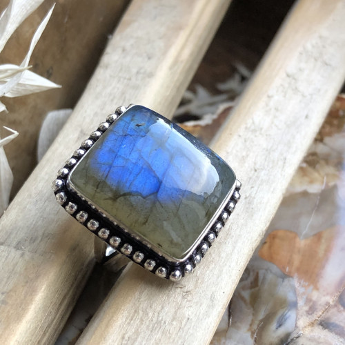 Labradorite, Bague taille...