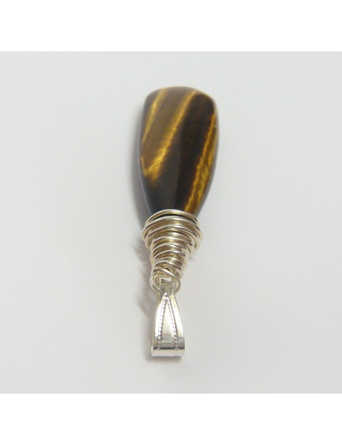 Pendentif oeil de tigre