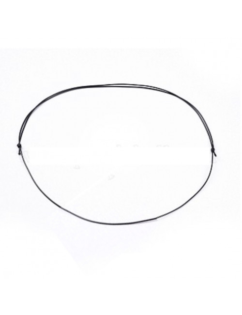 Pendentif calcédoine sur cordon réglable