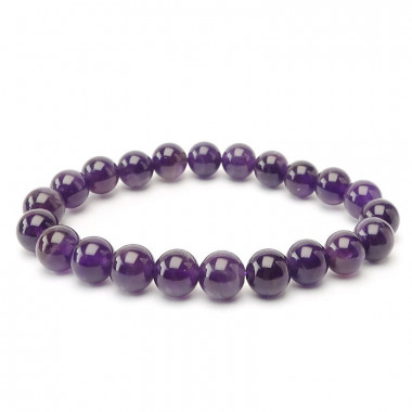 copy of Bracelet en améthyste facettée