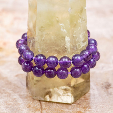copy of Bracelet en améthyste facettée