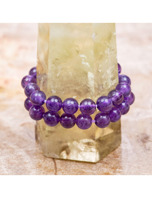 La symbolique de l’améthyste : libération, sérénité, sagesse et spiritualité.