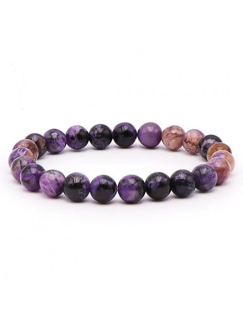Bracelet en PIERRE charoïte qualité AA