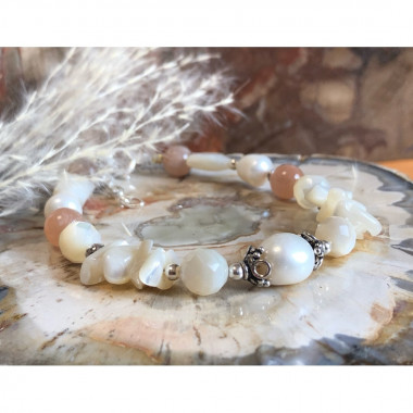 copy of Pierre de soleil, bracelet extensible 6 mm