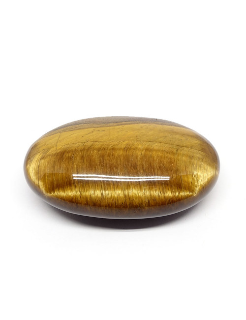 Galet jumbo en pierre oeil de tigre