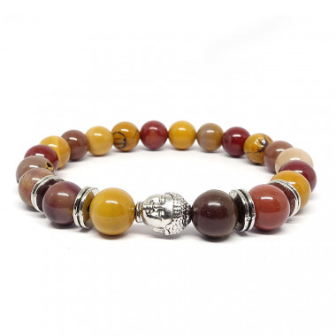 copy of Bracelet homme oeil de tigre et hématite
