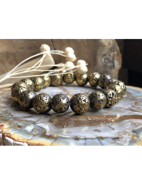 Lave dorée, Bracelet extensible