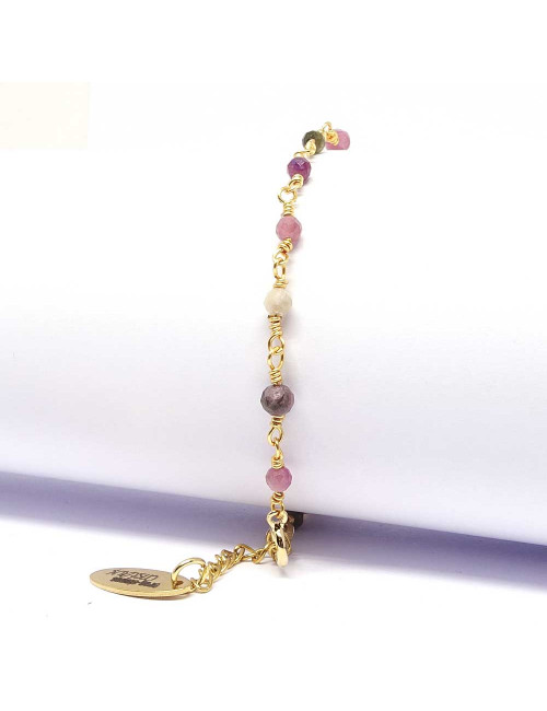 Tourmaline multi facettées