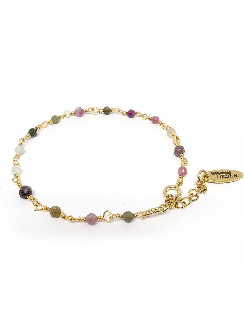 Tourmaline multi facettées