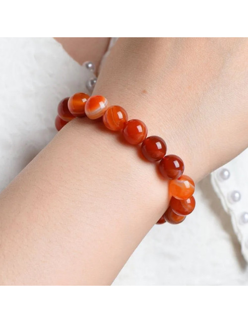 Bracelet bien-être encore cornaline