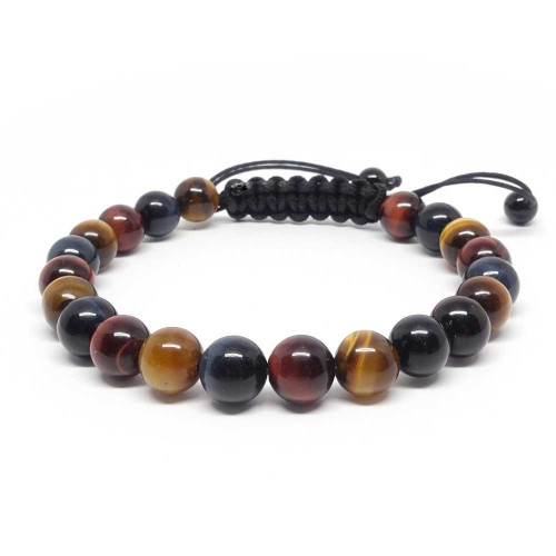 copy of Bracelet homme oeil de tigre et hématite