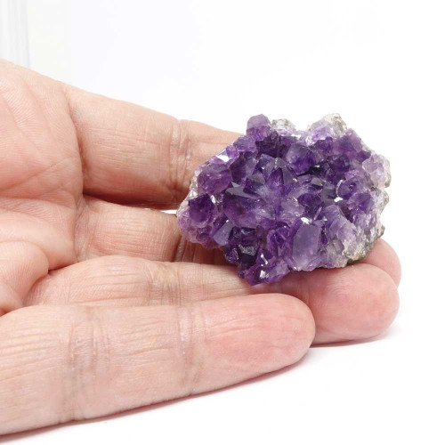 Morceau d'améthyste en provenance d' Uruguay.