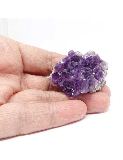 Morceau d'améthyste en provenance d' Uruguay.