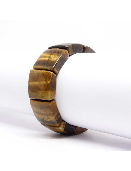 Le bracelet bien-être en oeil de tigre améliore la compréhension des choses et l'acceptation.