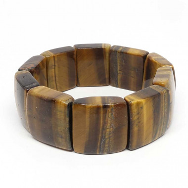 copy of Bracelet extensible en oeil de tigre, perles de  6 mm