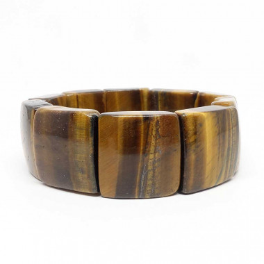 copy of Bracelet extensible en oeil de tigre, perles de  6 mm