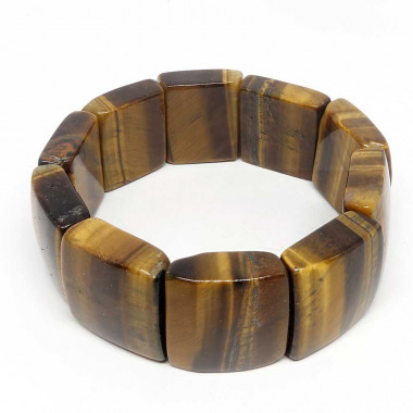 copy of Bracelet extensible en oeil de tigre, perles de  6 mm