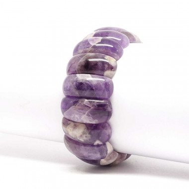 copy of Bracelet en améthyste facettée