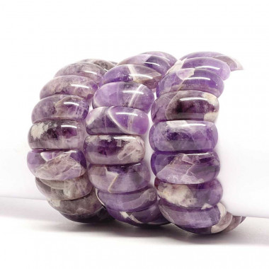 copy of Bracelet en améthyste facettée