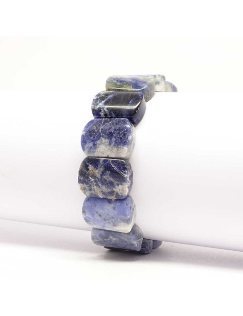 Bracelet en pierre naturelle de sodalite