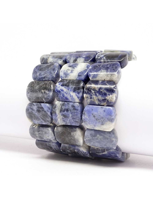 Bracelet en pierre naturelle de sodalite