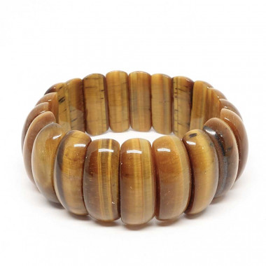 copy of Bracelet extensible en oeil de tigre, perles de  6 mm