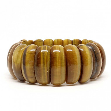 copy of Bracelet extensible en oeil de tigre, perles de  6 mm