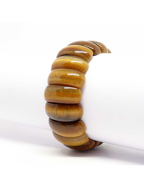 Le bracelet bien-être en oeil de tigre améliore la compréhension des choses et l'acceptation.