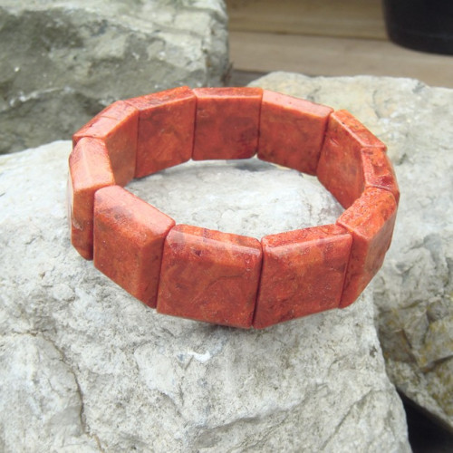 Bracelet corail gorgone