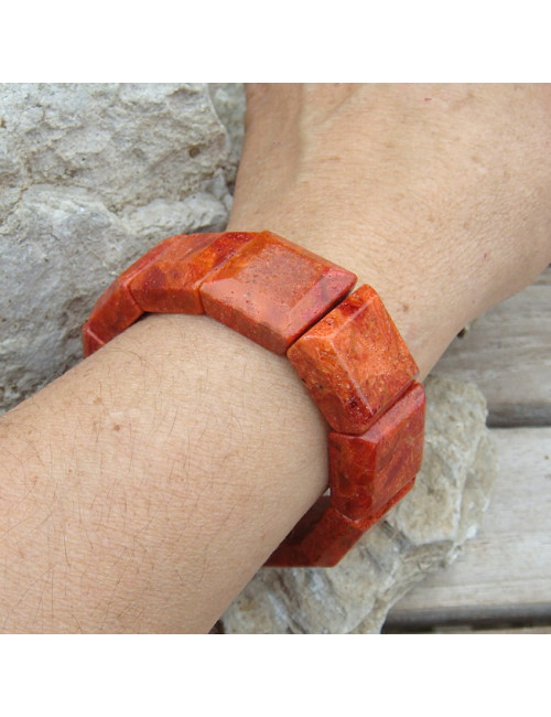 Bracelet corail gorgone