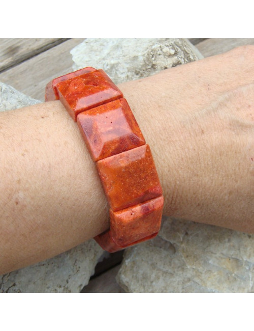 Bracelet corail gorgone