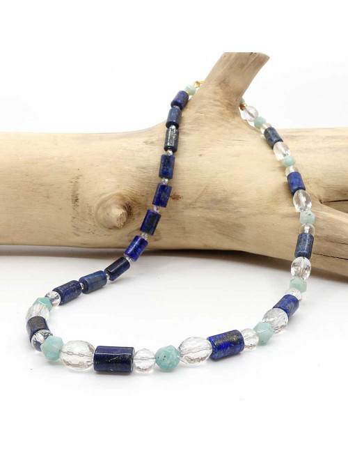 Lapis lazuli, amazonite et...