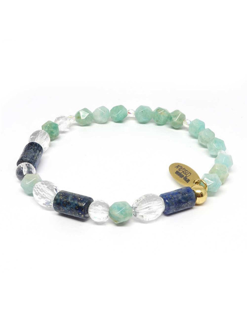 Lapis lazuli, amazonite et...