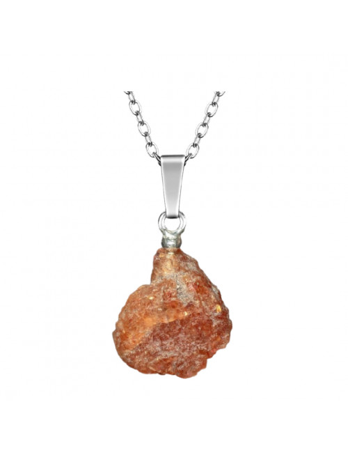 Pendentif pierre de soleil cristal - CREA-STONES - Spécialités en pierre