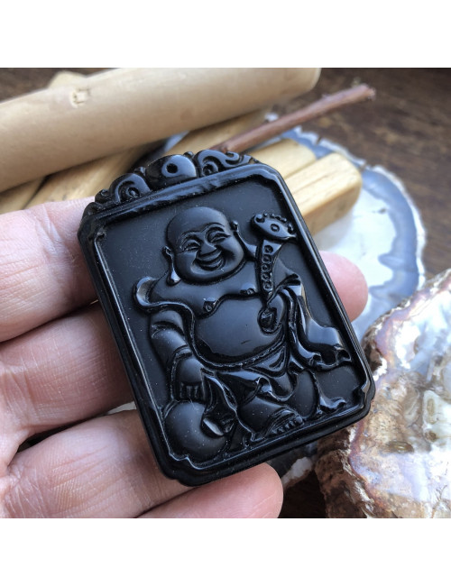 Créez votre bijoux ! Perle en Obsidienne noire