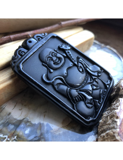 Créez votre bijoux ! Perle en Obsidienne noire